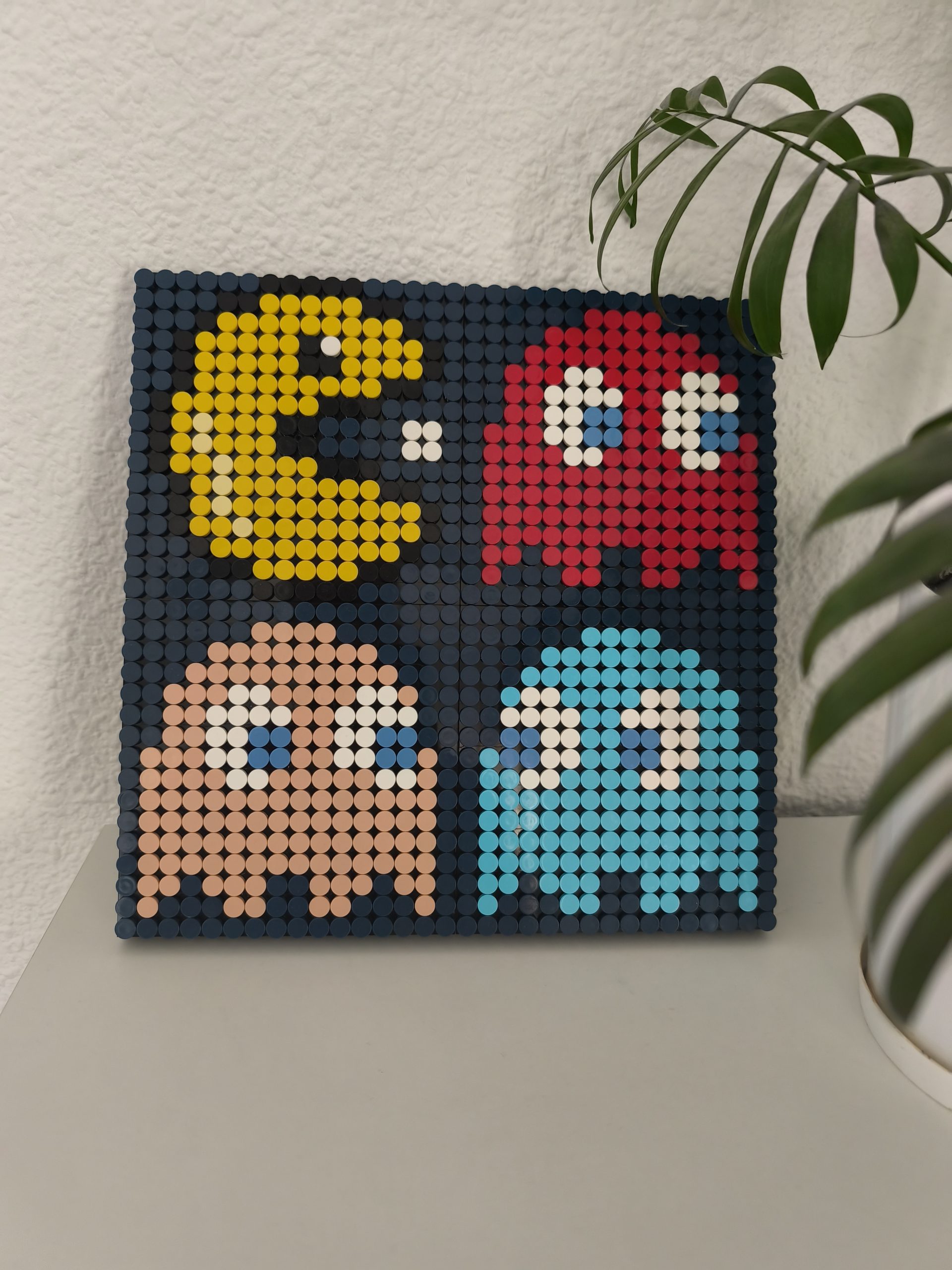 Cuadro comecocos bricks