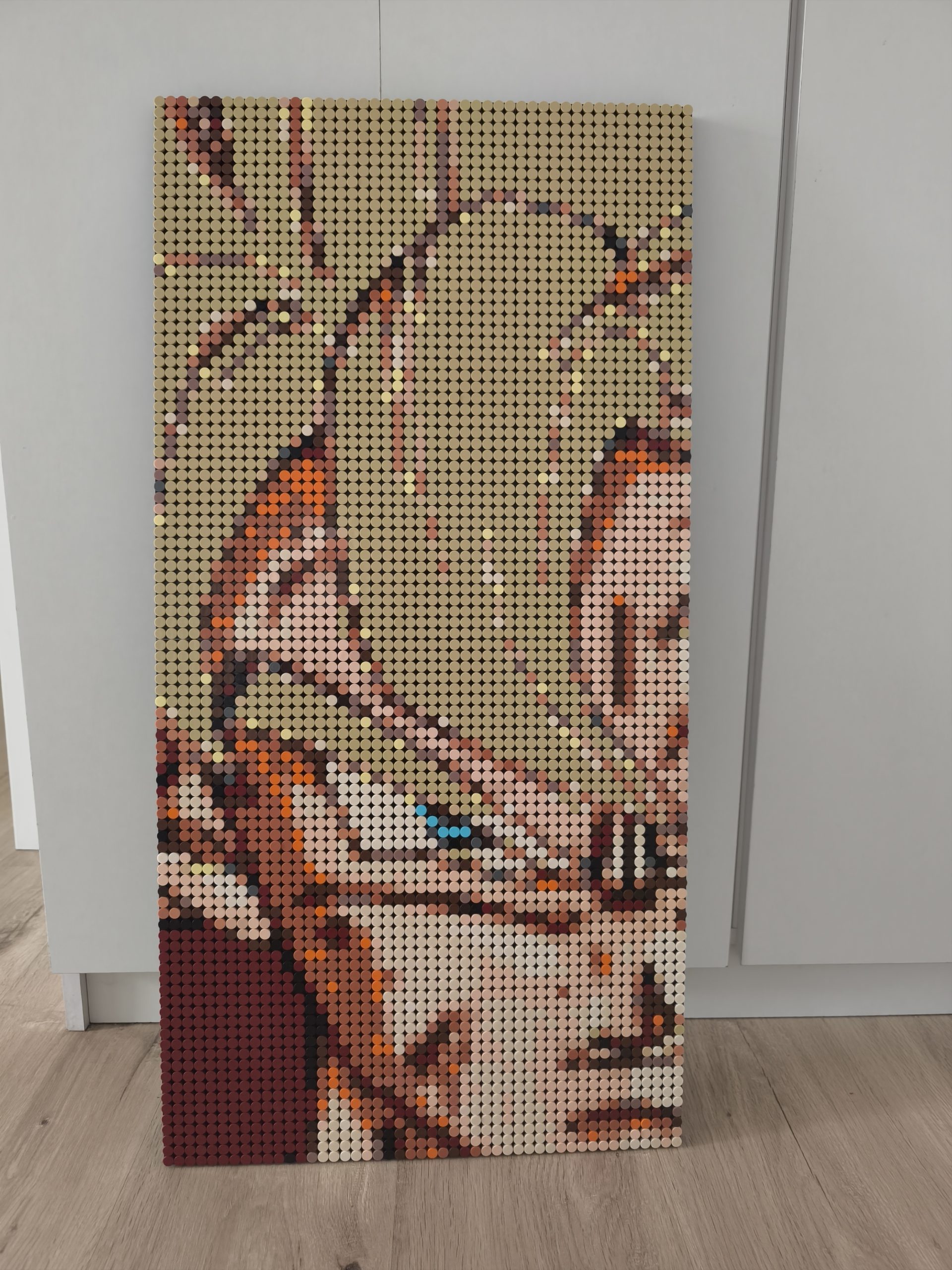 Cuadro bricks Goku