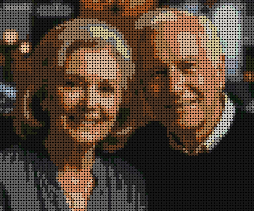 Cuadro personalizado de pareja abuelos